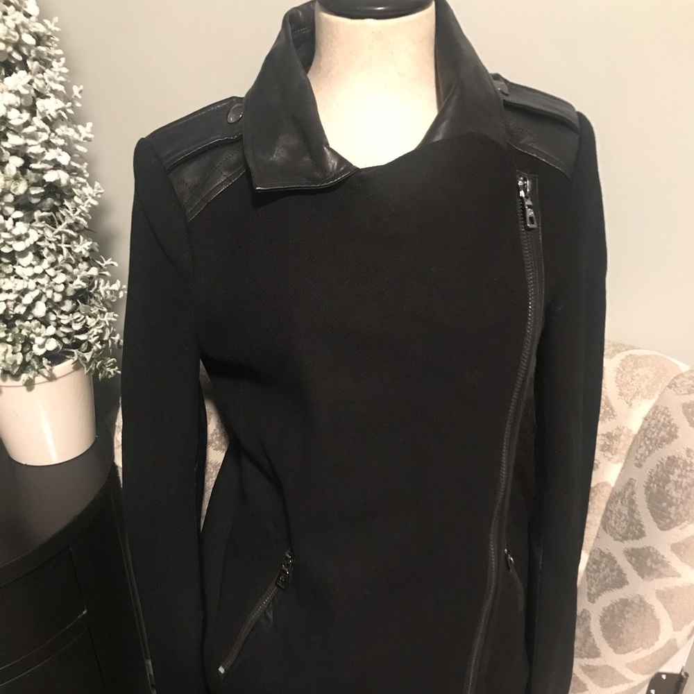 Sam Edelman Black Pea Coat Size M
